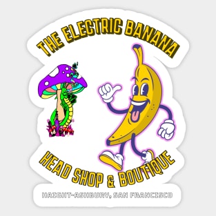 The Electric Banana Sticker